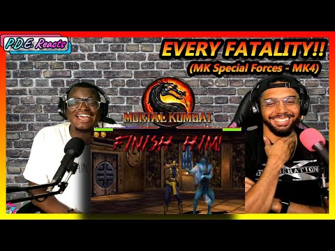 Video PDE Reacts | Every Mortal Kombat Fatality (MK Special... - youtube