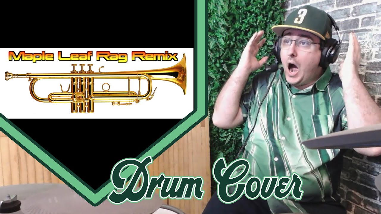 Maple Leaf Rag Electro Swing Remix Drum Cover - YouTube