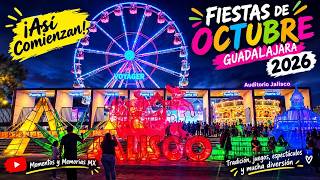 Así arrancan las Fiestas de Octubre 2026 en Guadalajara ??