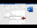 How to Create a Custom Calendar with a Table in Microsoft Word
