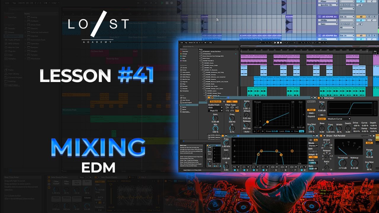(English) Mixing EDM Loudness and Maximizer [How to make EDM in Ableton Live] YouTube