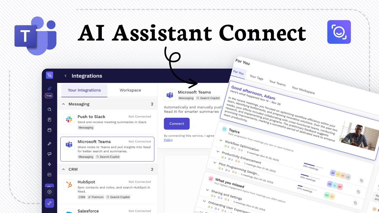 Как подключить Read.ai к Microsoft Teams (мгновенная интеграция)