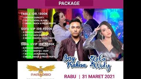 Gerry Mahesa Feat Lala Widy live in Paradiso