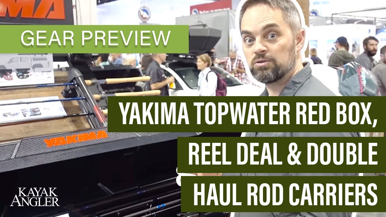 Yakima Topwater Red Box, Reel Deal & Double Haul Rod Carriers | Gear Preview
