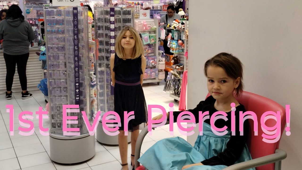 Getting ears pierced!