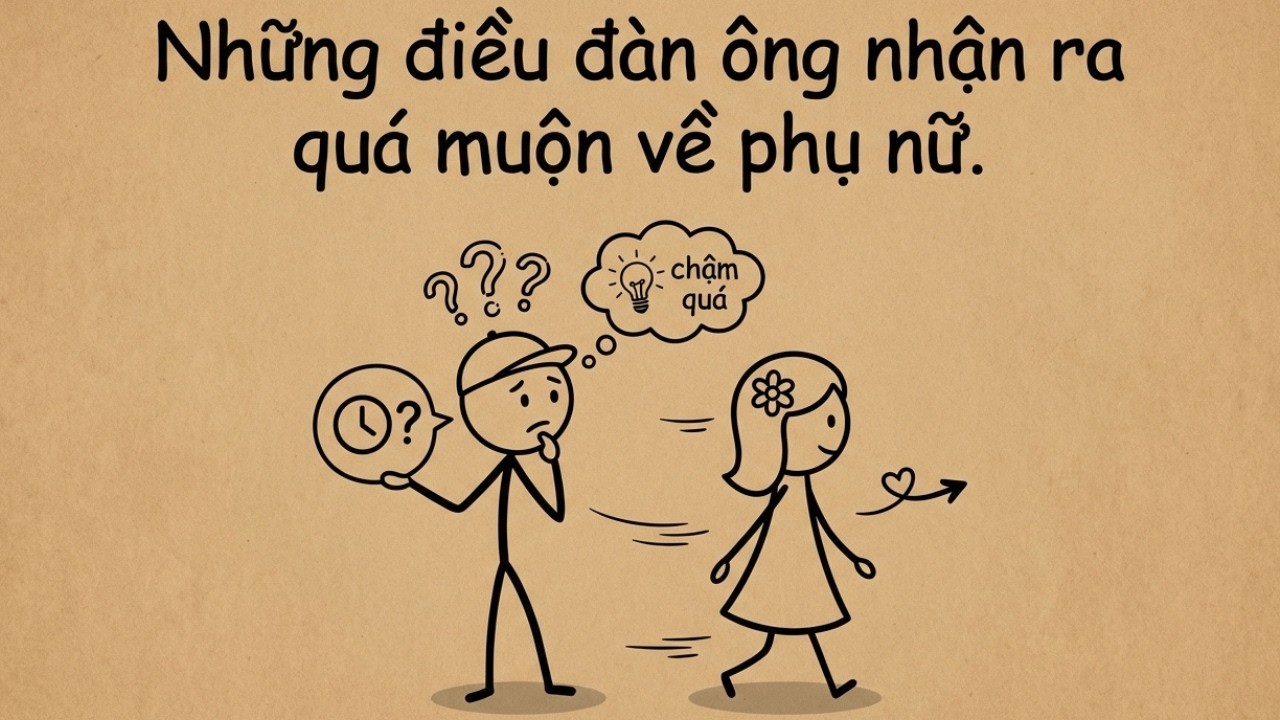 Những Điều Đàn Ông Nhận Ra Quá Muộn Về Phụ Nữ