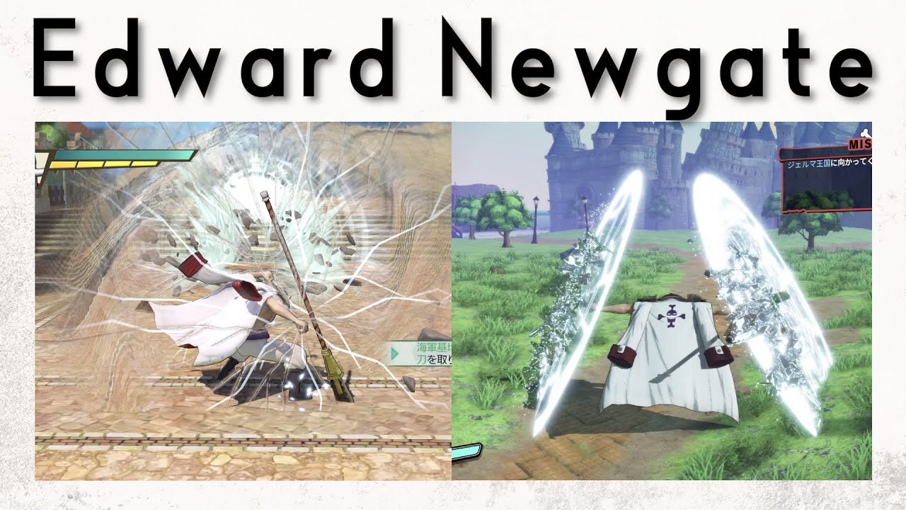 海賊無双３ ４ エドワード ニューゲート 白ひげ One Piece Pirate Warriors 3 4 Games Wacoca Japan People Life Style