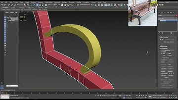 3DS MAX | Low Poly 3D Modeling | Mailbox and Park Bench