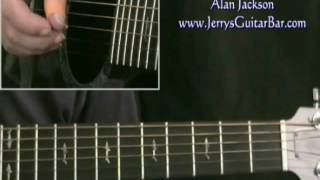 How To Play Alan Jackson Midnight in Montgomery (intro only) chords