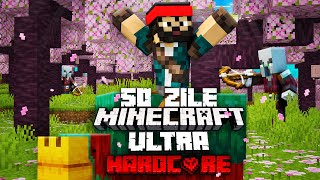 Am Supravietuit 50 de Zile pe Minecraft Ultra Hardcore 1.20