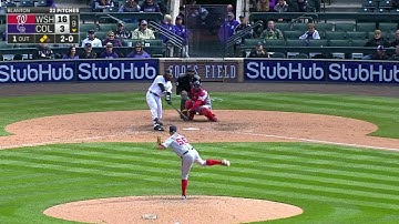 WSH@COL: Blackmon drills a two-run double to right