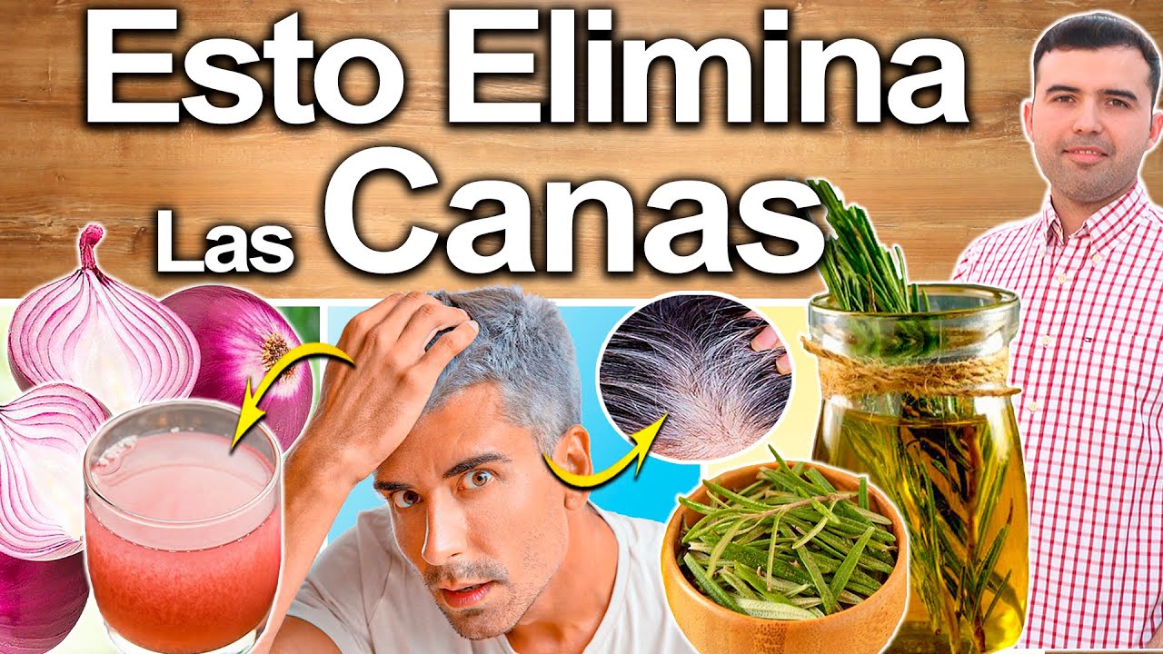 Elimina Las Canas en 3 Pasos - C�mo Eliminar Los Cabellos Blancos Y Rejuvenecer