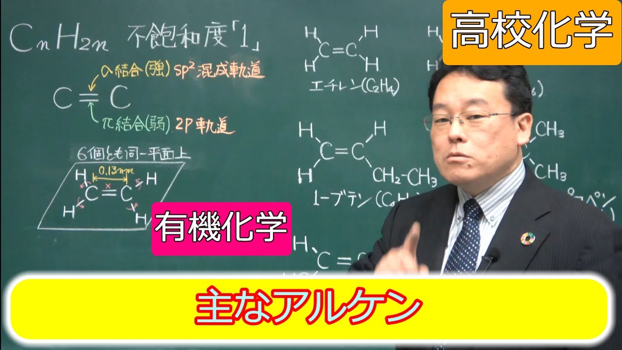 アルケン 異性体 一般式 有機化学 高校化学 エンジョイケミストリー