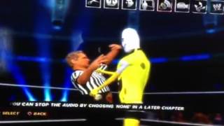 WWE 12 Spongebob kills the Ref