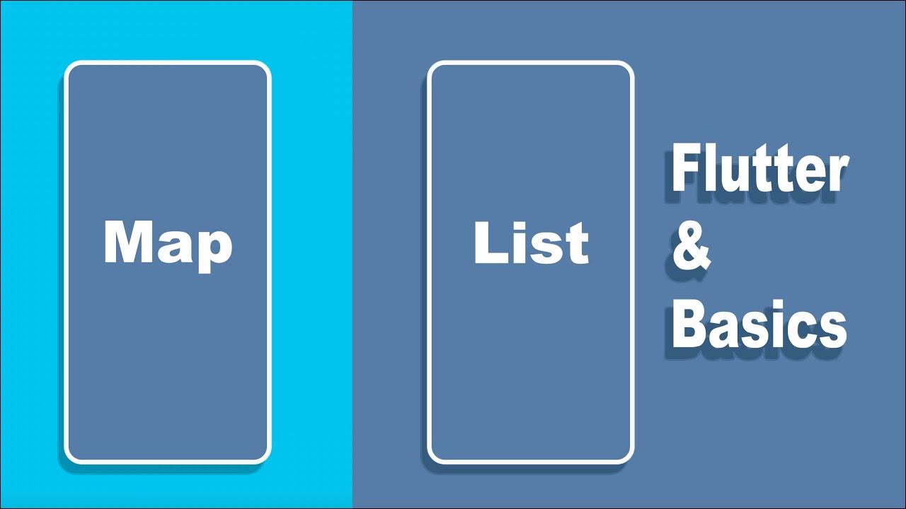 Dart Map & List Explain in Detail YouTube