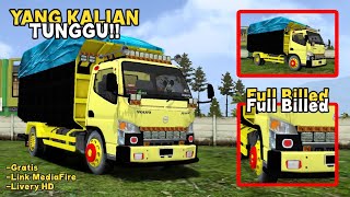 YANG KALIAN TUNGGU!! SHARE! Livery Mod Bussid Truk Canter Kalimantan Hendiw By @MhmmdMaidi screenshot 5