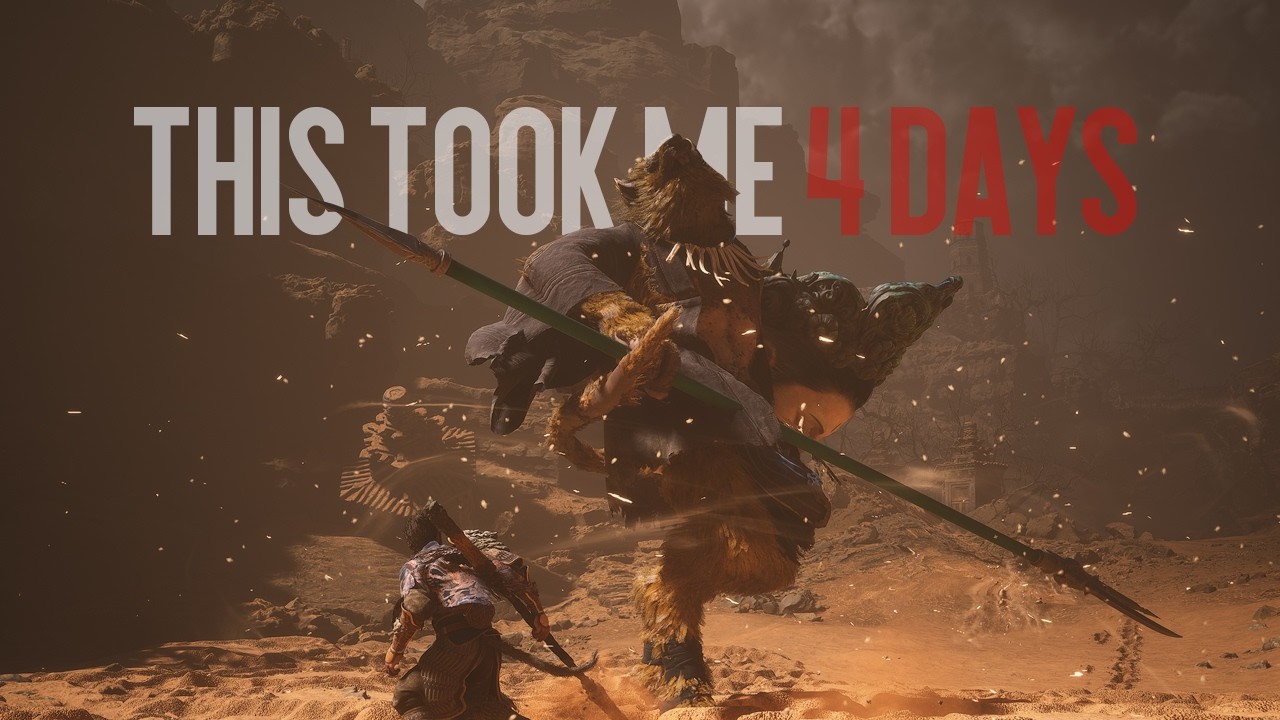 The 2nd Chapter of Black Myth Wukong on Nightmare Difficulty got worse.