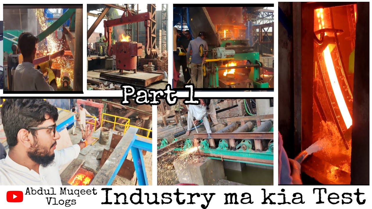 Industry ma hoi Plant ki pahli Try😲/Beco Steel LHR / 