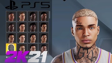 NBA2K21 Next Gen Best Face Creation 💜