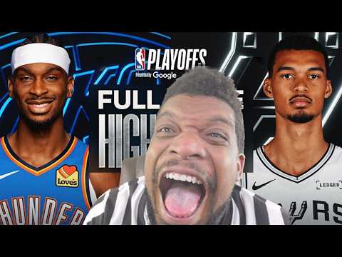 GAME 7 BABY LETS GO!! #1 THUNDER at #2 SPURS | FULL GAME 6 HIGHLIGHTS | May 28, 2026