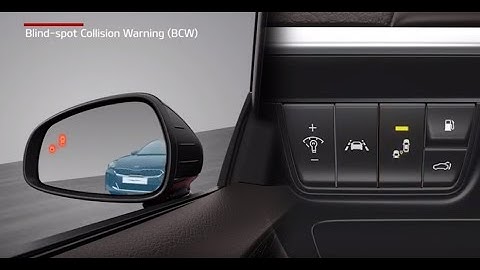 Kia Blind-Spot Collision Warning (BCW) &  Blind-Spot Collision-Avoidance Assist-Rear (BCA-R)