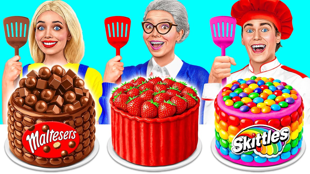 Кулинарный Челлендж: Я против Бабушки | Крутые Трюки с Едой от Mega DO Challenge