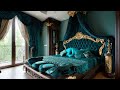 Velvet and Gilded Details in a French Mansion Inspired by Jacques Garcia’s Opulent Style