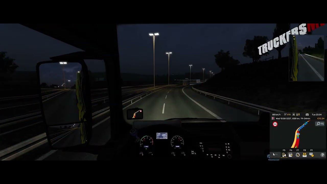Euro Truck Simulator 2 TMP CONVOGLIO LIMPENS TRASPORTI SPECIALE MIO COMPLEANNO