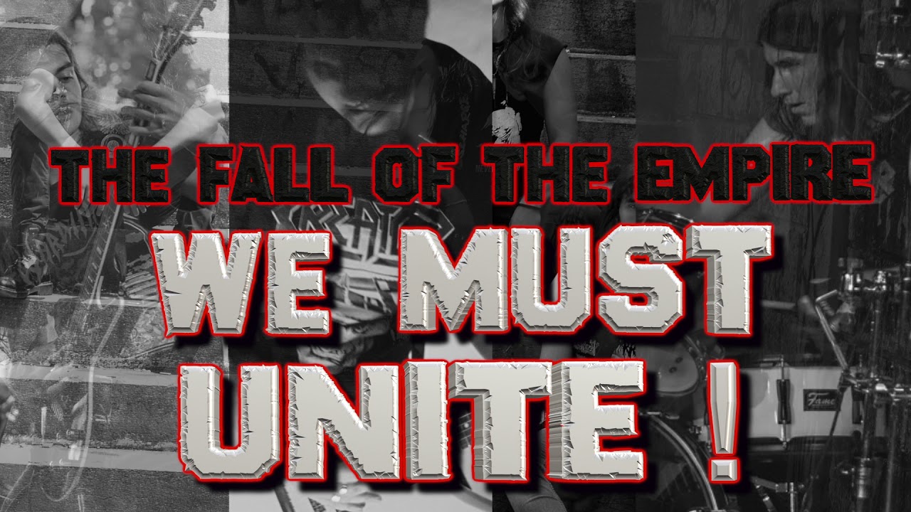 ADVERSOR - The Fall Of The Empire (We Must Unite) Official Lyrics Video