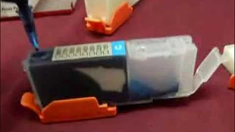 How To Fill Our CANON CLI 251 and PGI 250 Refillable Cartridges With COC Smart Chip™
