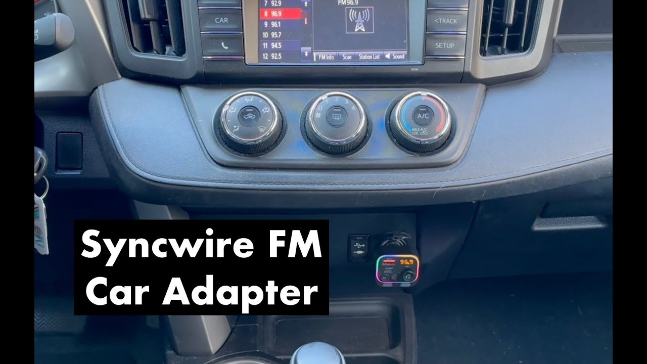 Syncwire Bluetooth 5.4 FM Transmitter Car Adapter Unboxing & Sound Test ...