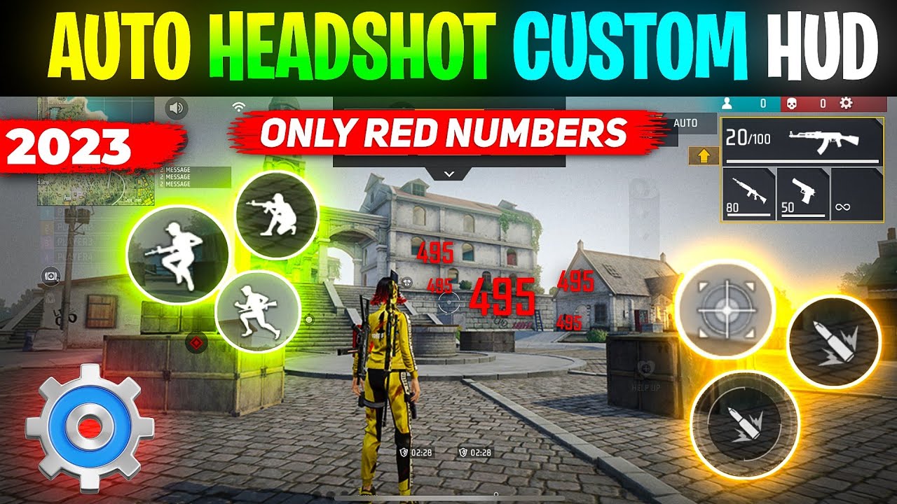 Best Free Fire MAX control settings for rush gameplay and 1v4