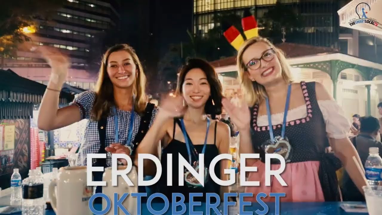 Erdinger Oktoberfest - Singapore's ONLY German Beer Festival - YouTube