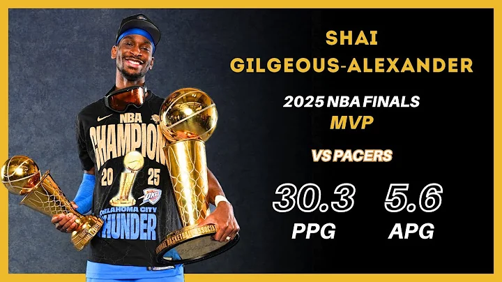 Shai Gilgeous-Alexander 2025 NBA FINALS MVP ● Full Highlights ● 30.3 PPG 5.6 APG!