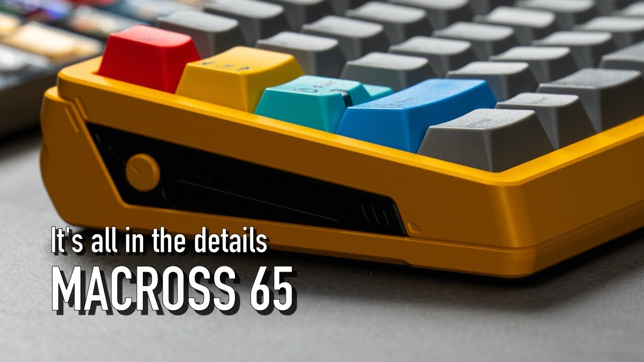 自作キーボード Macross65 Graystudio It's all in the details | Graystudio Macross 65 Review