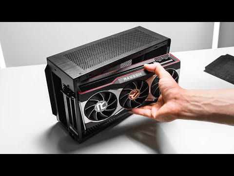 Optimum Tech Test Fitting The Rx 6800 Xt In Itx Cases Amd
