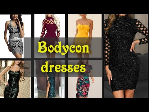 types of bodycon dresses