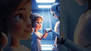 🤖 जब रोबोट को मिला इंसानी दिल ❤️ | Emotional AI Short Film | #YashAI | #yashaiRobotAurLadki