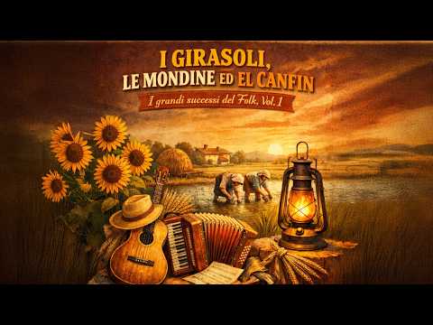 I GIRASOLI, LE MONDINE ED EL CANFIN - I grandi successi del Folk, Vol. 1