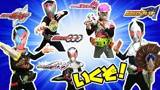 なりきり仮面ライダー！仮面ライダージオウ、ビルド、エグゼイド、オーズ、ブレイドになりきり変身！力を合わせてバクスターをやっつけろ！ screenshot 5