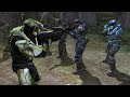 Halo 1 master chief vs noble team