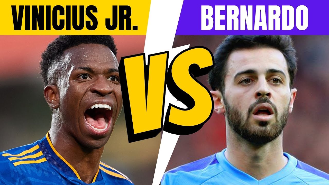 VINICIUS JUNIOR vs BERNARDO SILVA ⚽ ALL STATS 2022 📊