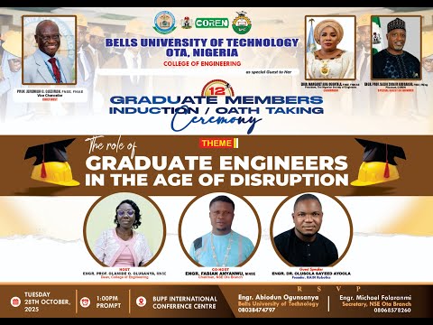 12TH GRADUATE MEMBERS INDUCTION/OATH TAKING CEREMONY Y