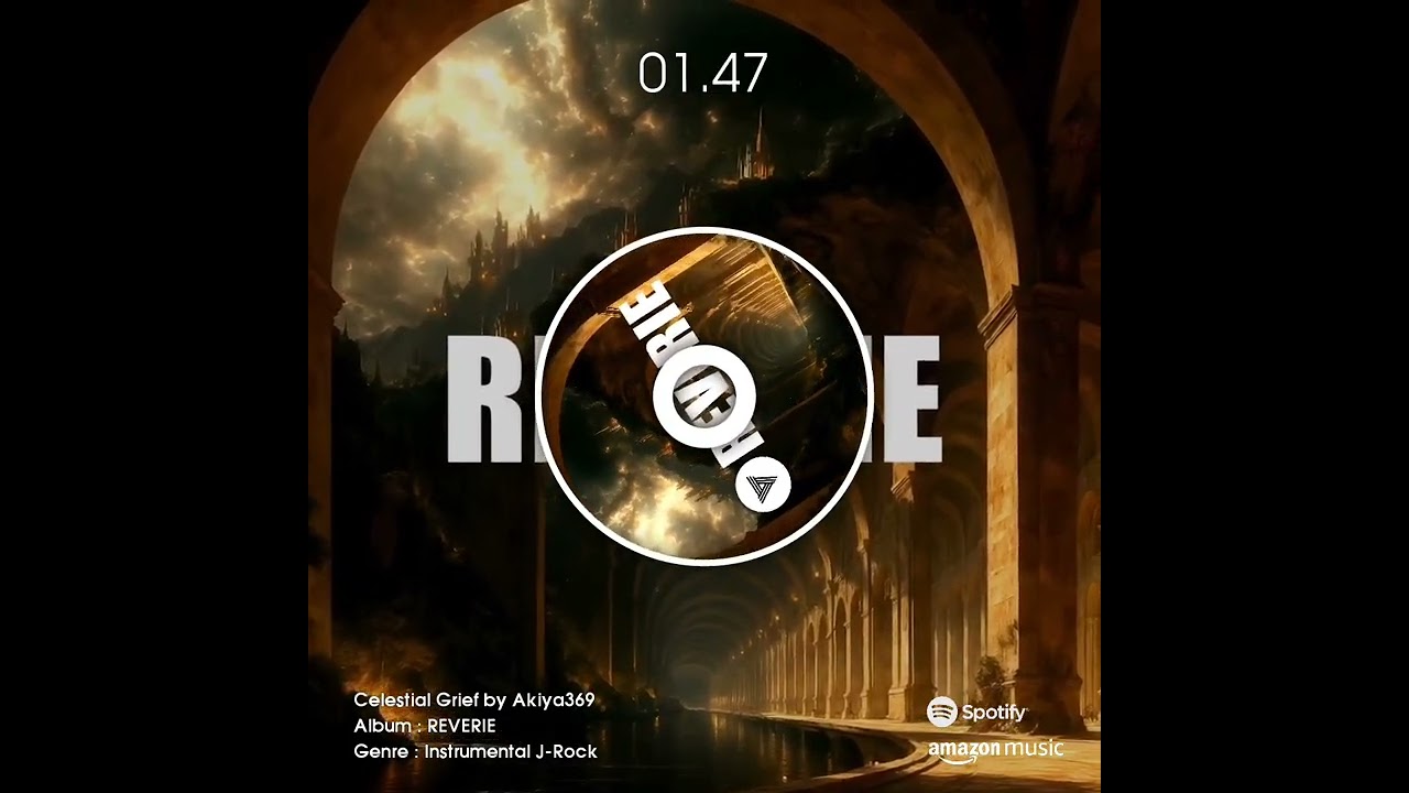 Akiya369 - Celestial Grief / REVERIE [Track 1] | Epic Japanese Rock Instrumental