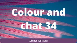 Colour and chat 34 - adult coloring