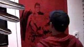Jim Lee Drawing Batman and Superman at the Secret Stash P2