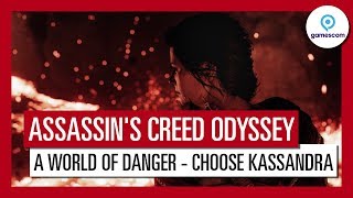 Assassin's Creed Odyssey: Gamescom 2018 A World of Danger Gameplay Trailer - Kassandra Assassin's Creed Odyssey: Gamescom 2018 A World of Danger Gameplay Trailer - Kassandra