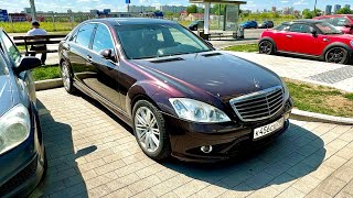 Восстановил за неделю ЕДИНСТВЕННЫЙ в мире S-class W221. Полный СПЕЦЗАКАЗ