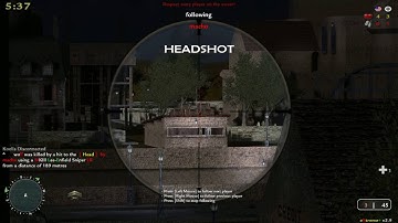 COD2 Sniper Server: macho using aimbot