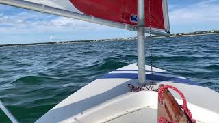 Sailing on Nantucket Sound (near Ridgevale Beach)